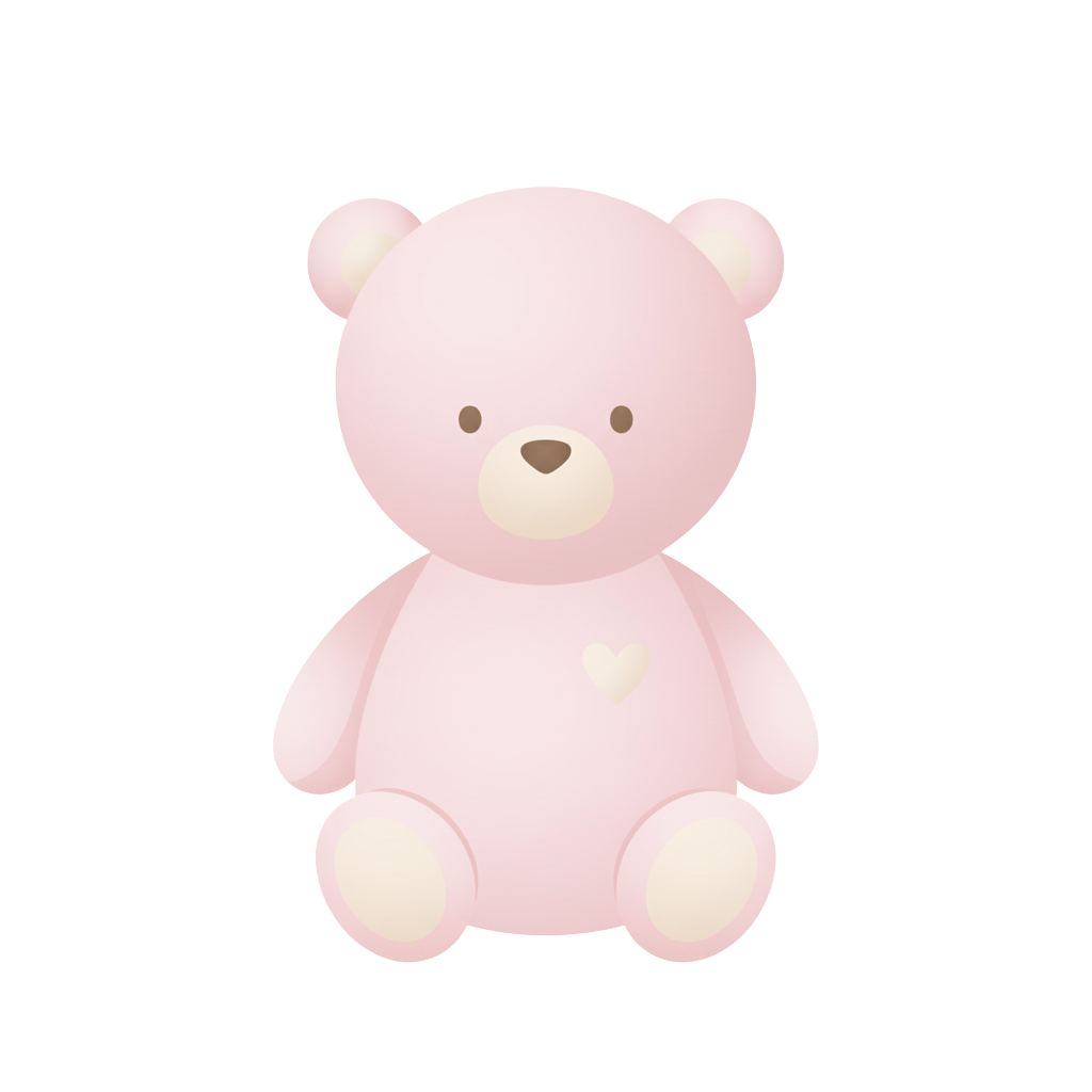 Babyshower leker rosa - jente tema