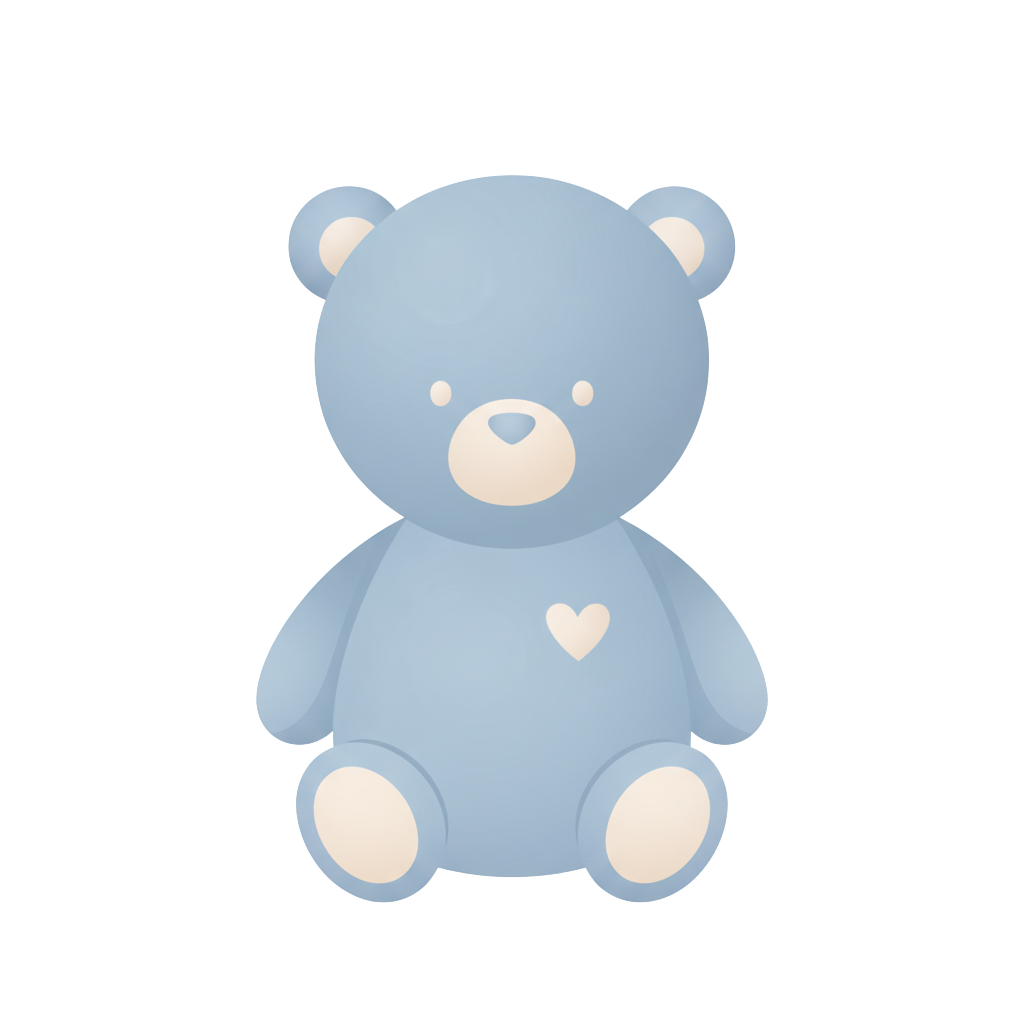 Babyshower leker blå - gutt tema