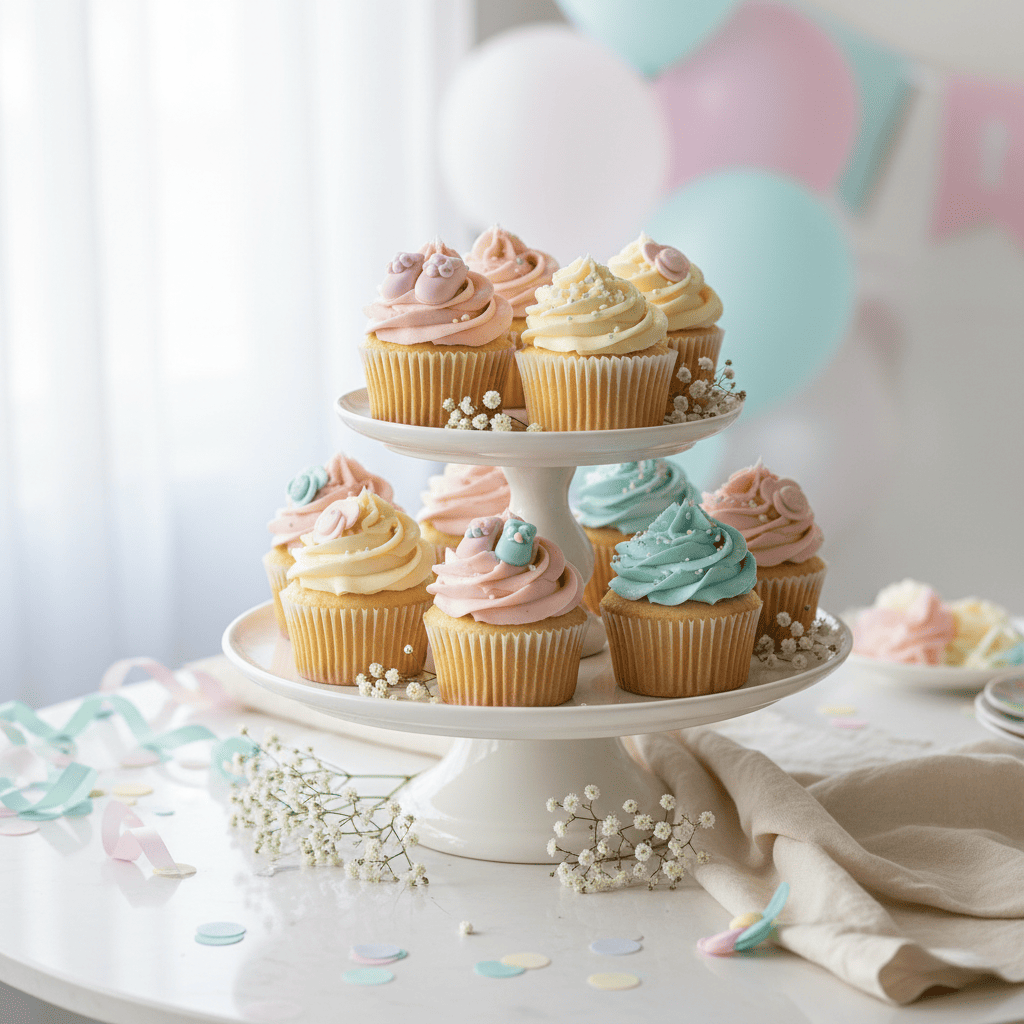 Babyshower Cupcakes